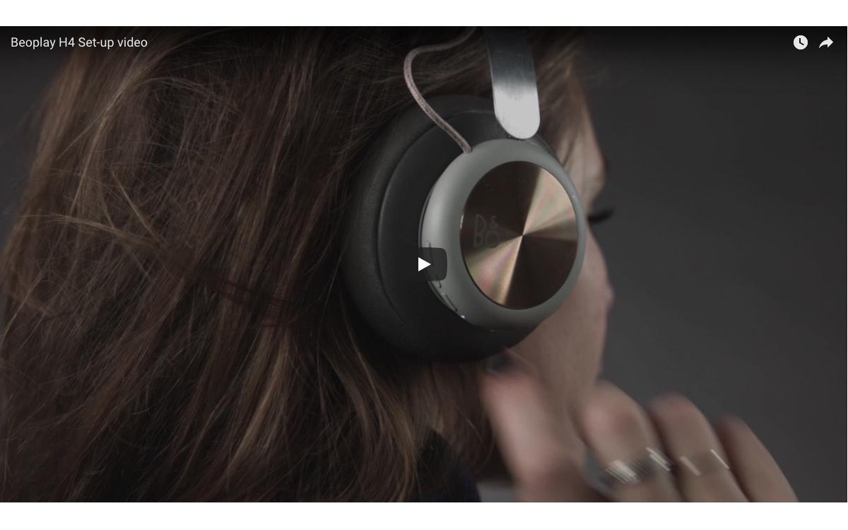 BEOPLAY H4 SETUP AND OPERATE CONTROLS